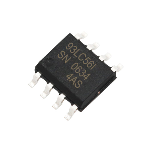 10Pcs 93LC56-BI/SN 93LC56B-I/SN EEPROM Serial-Microwire SOP-8pin