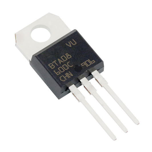 10Pcs BTA08-600C BTA08 Thyristor TRIAC TO-220