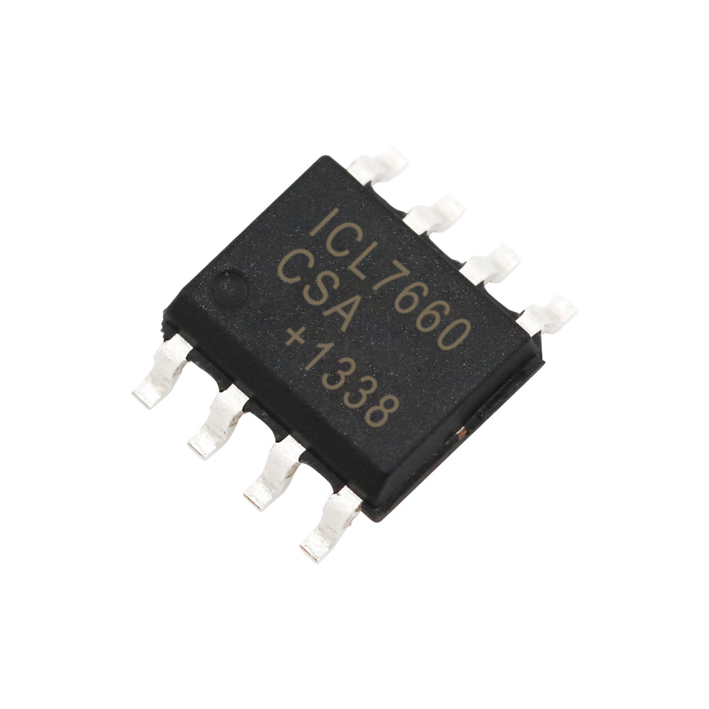 10Pcs ICL7660CSA Switched-Capacitor Voltage Converters SOP-8pin