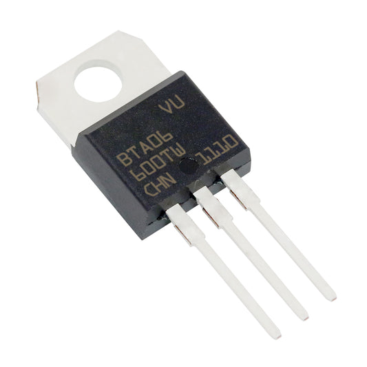 10Pcs BTA06-600TW BTA06 Triac TO-220