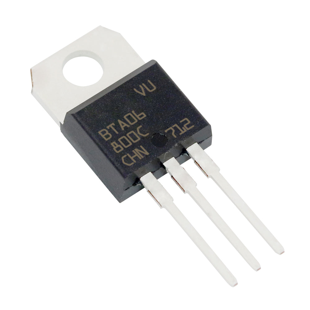 10Pcs BTA06-800C BTA06 Thyristor TRIAC TO-220