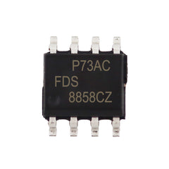 10Pcs FDS8858CZ 8858CZ Dual N and P-Channel Power MOSFET N-Channel SOP-8pin
