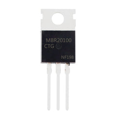 10Pcs MBR20100CTG Power Schottky Rectifier TO-220AB