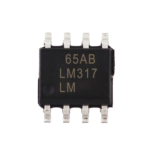 10Pcs LM317LMX 3-Terminal Adjustable Regulator SOP-8pin