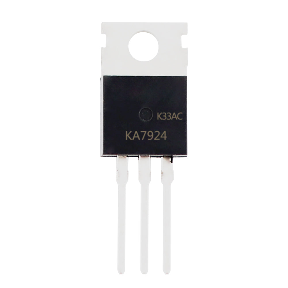 10Pcs KA7924TU KA7924 3-Terminal 1A Negative Voltage Regulator TO-220