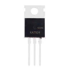 10Pcs KA7924TU KA7924 3-Terminal 1A Negative Voltage Regulator TO-220