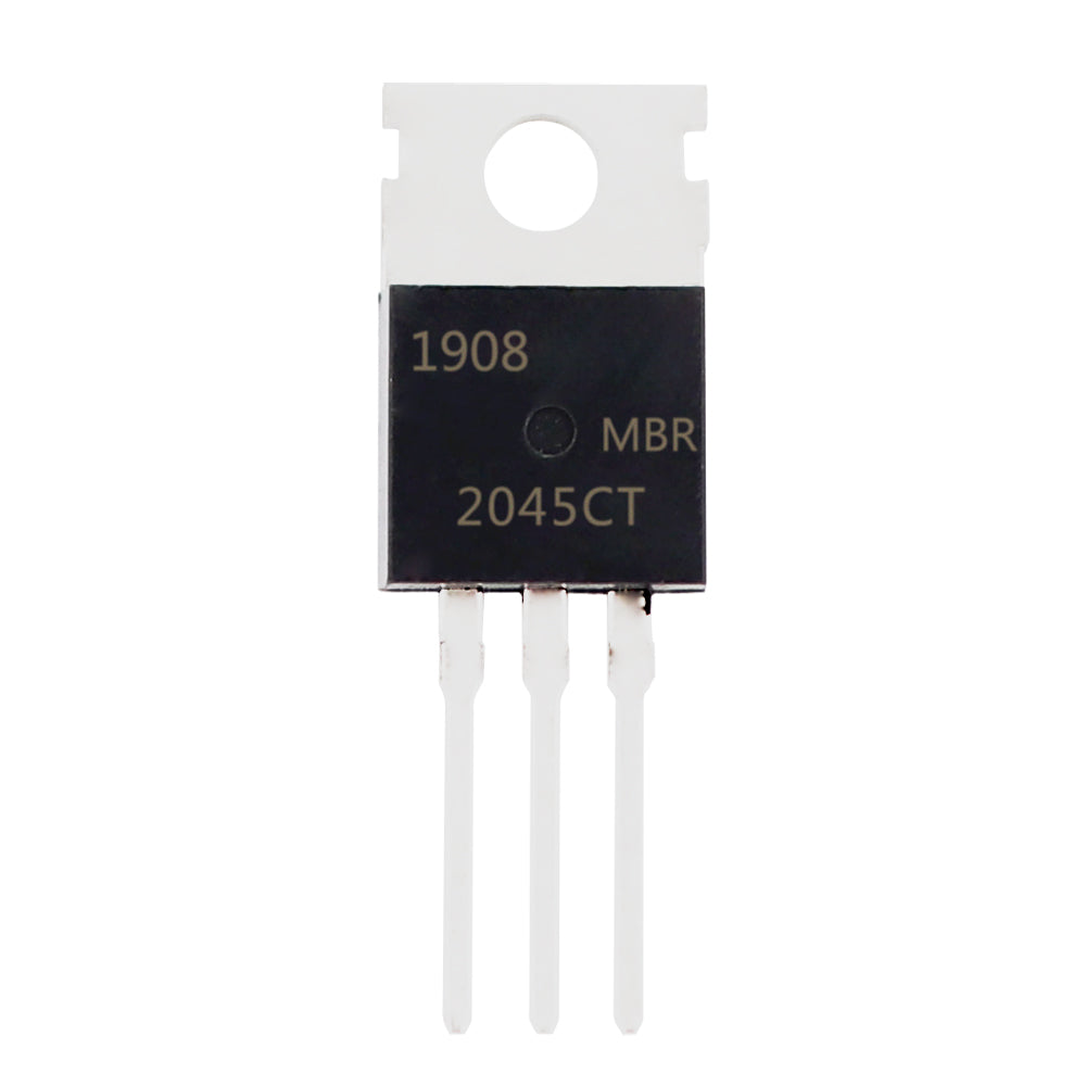 10 件 MBR2045CT 2045CT 肖特基势垒整流器 TO-220 