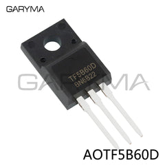 10Pcs TF5B60D AOTF5B60D Trans IGBT Chip N-Channel TO-220