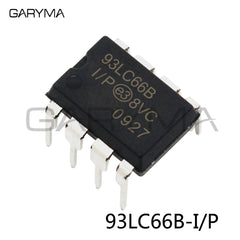 20Pcs 93LC66B-I/P Compatible Serial EEPROM DIP-8pin