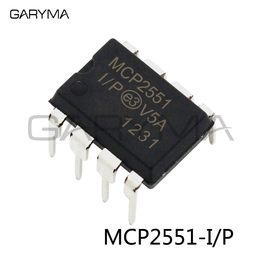 20Pcs MCP2551-I/P High-Speed CAN Transceiver DIP-8pin