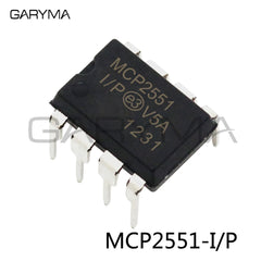 20Pcs MCP2551-I/P High-Speed CAN Transceiver DIP-8pin