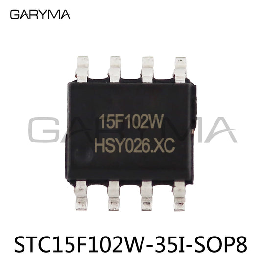 10pcs STC15F102W-35I-SOP8 IC Chip SOP-8pin