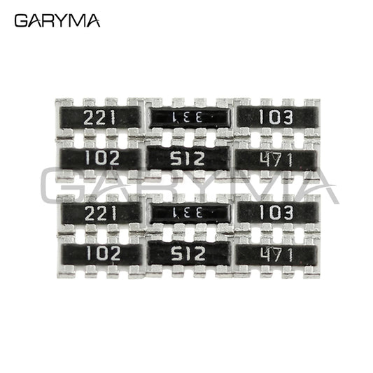 100 шт. 8P4R 0603 массивы сетевых чипов резисторов 22R 33R 47R 150R 100R 200R 300R 330R 470R 1K 1,5K 3K 4,7K 5,1K 6,8K 10K 100K 470K