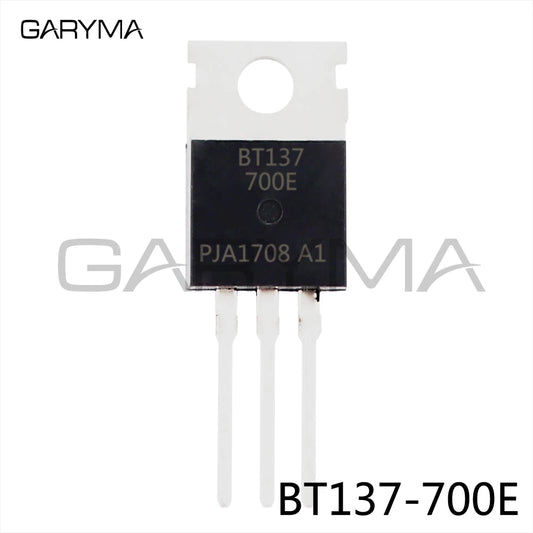 10 шт. BT137-700E BT137 Тиристорный симистор TO-220AB