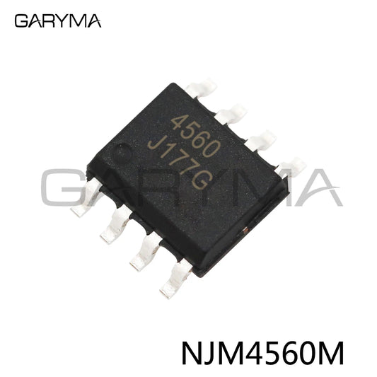 10Pcs NJM4560M JRC4560 Dual Operational Amplifier SOP-8pin