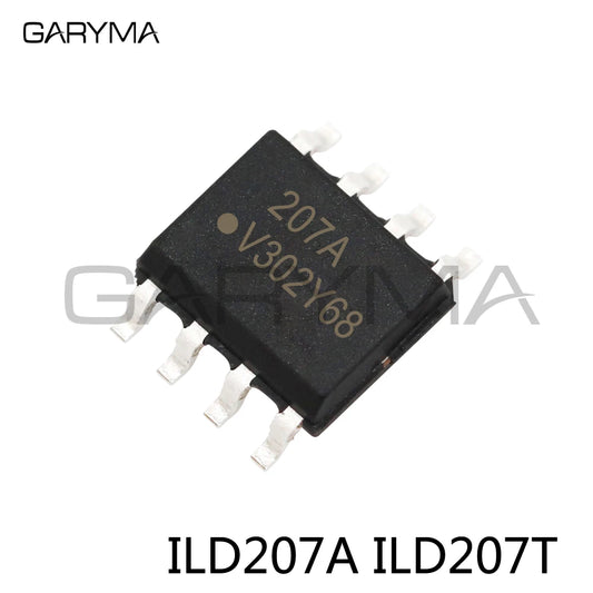 10pcs ILD207A ILD207T Dual Phototransistor Small Outline Surface Mount Optocoupler SOP-8pin