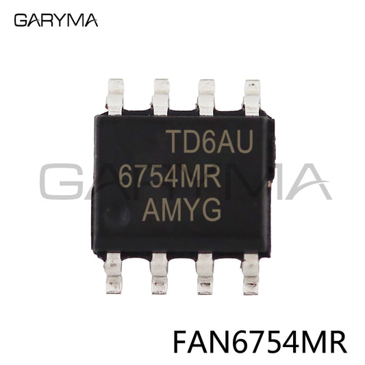 10pcs FAN6754MR 6754MR Highly Integrated Green- Mode PWM Controller SOP-8pin