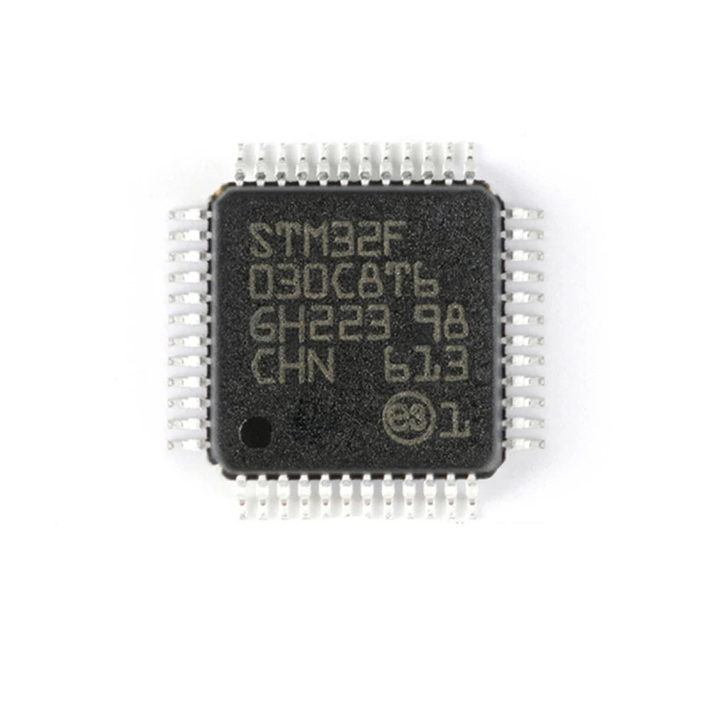 5Pcs STM32F030C8T6 Mainstream ARM Cortex-M0 Value line MCU with 64 Kbytes Flash LQFP-48