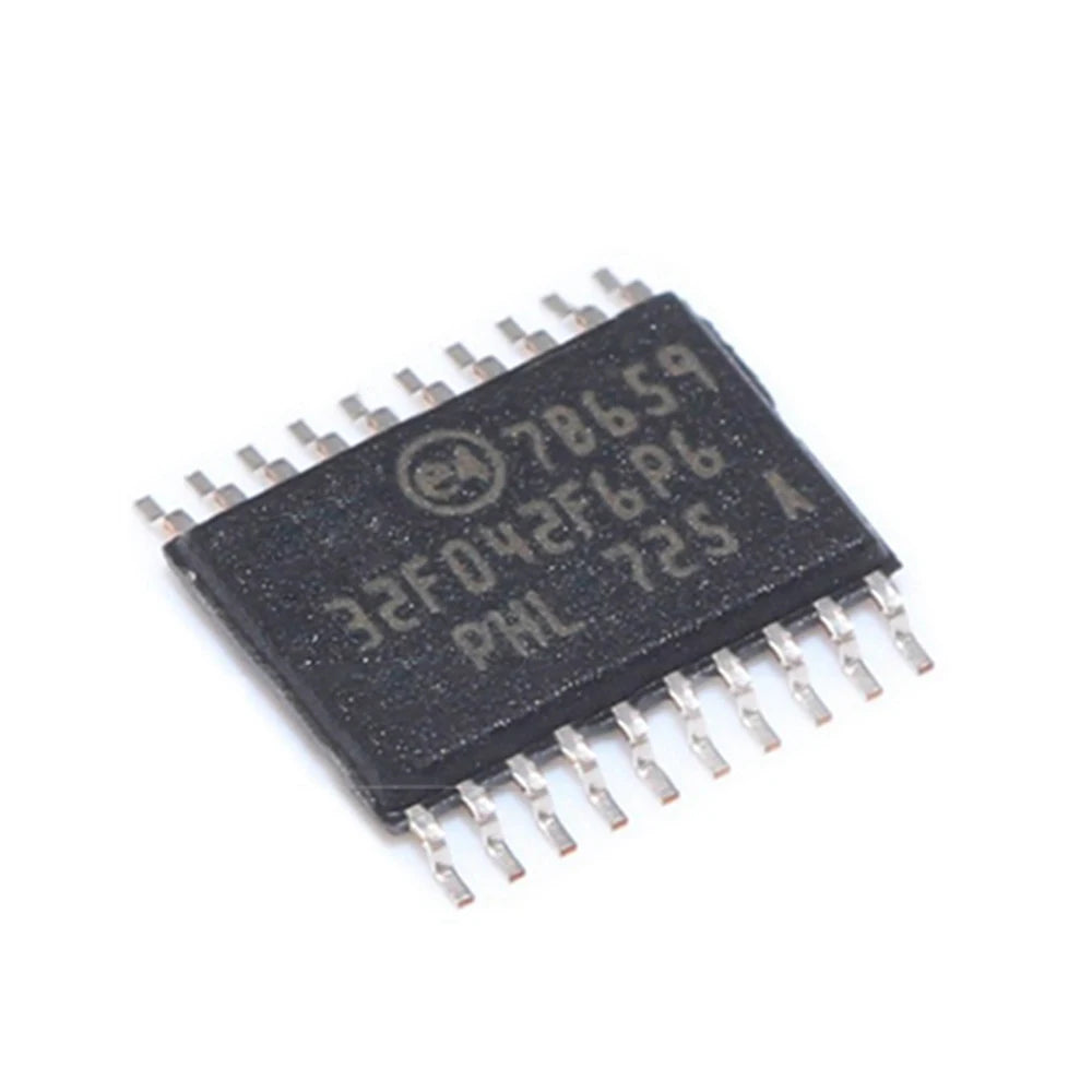 5Pcs STM32F042F6P6 MCU 32-bit ARM Cortex M0 RISC 32KB Flash TSSOP-20