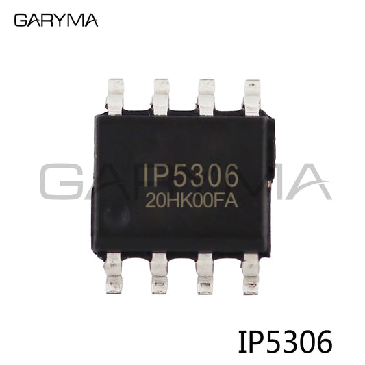 10pcs IP5306 2.1A Charging 2.4 A Discharge Highly Integrated Mobile Power SOC SOP-8pin