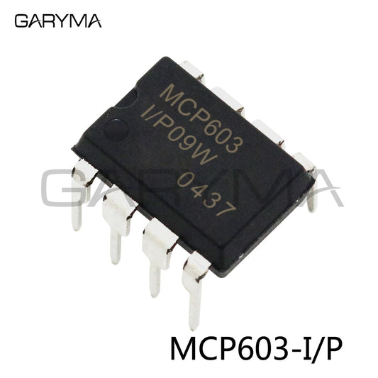 20Pcs MCP603-I/P Op Amp Single Low Power Amplifier DIP-8pin
