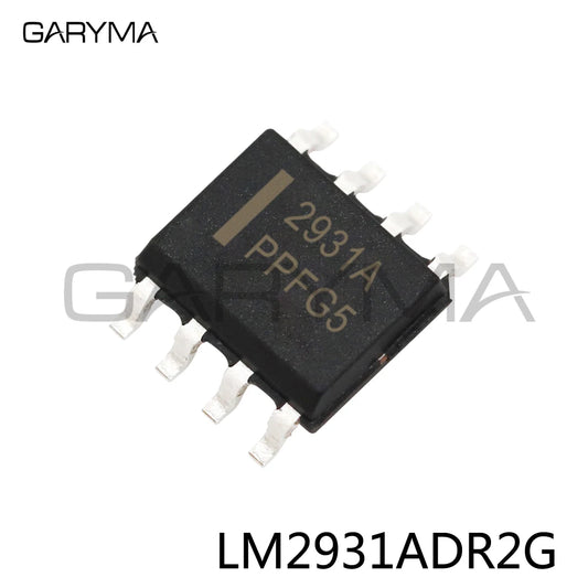 10шт LM2931ADR2G Регуляторы напряжения с низким падением напряжения SOP-8pin
