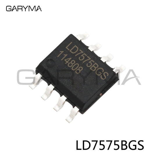 5pcs LD7575BGS Green-Mode PWM Controller with High-Voltage Start-Up Circuit SOP-8pin