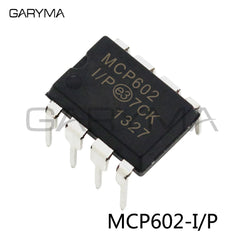 20Pcs MCP602-I/P Op Amp Dual Low Power Amplifier DIP-8pin