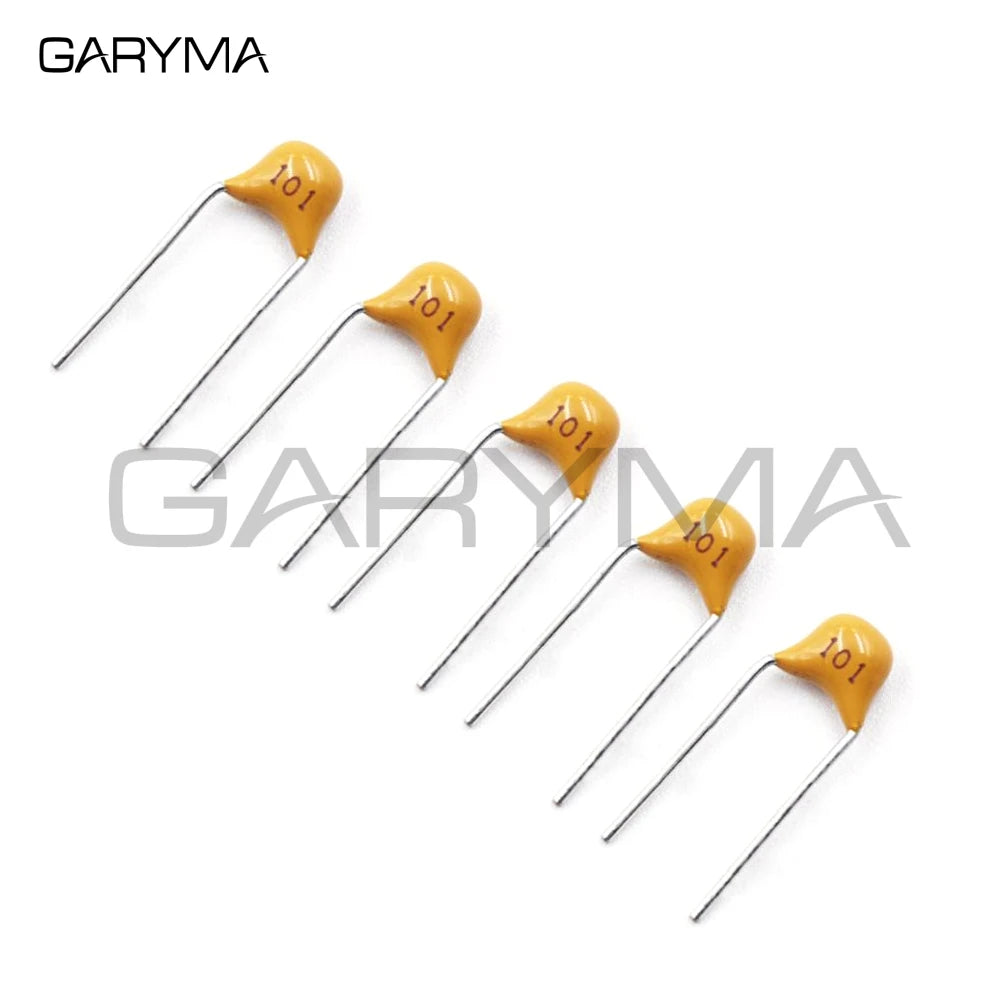 50pcs Monolithic Ceramic Capacitor CT4 50V 5.08mm 33pF 47pF 100pF 150pF 200pF 220pF 330pF 470pF 390pF 270pF