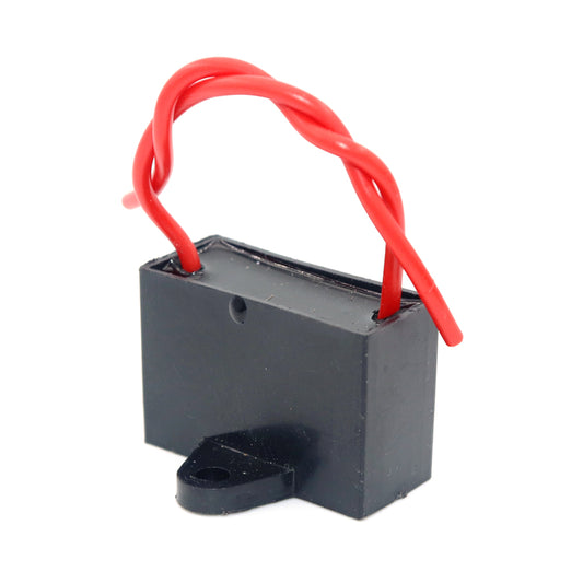 1Pcs CBB61 Capacitor 0.8uf 450V AC Ceiling Fan 2 Wire 50/60Hz for Starting Electric Fan Generator Pump Motor