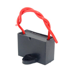 1Pcs CBB61 Capacitor 1uf 450V AC Ceiling Fan 2 Wire 50/60Hz for Starting Electric Fan Generator Pump Motor
