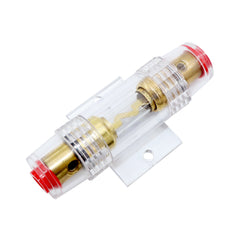 1Set Car Audio Refit AGU Fuse Holder 10A~100A 10x38mm Car Stereo Audio Circuit Breaker Inline Fuse for Cars Vehicle Automobiles