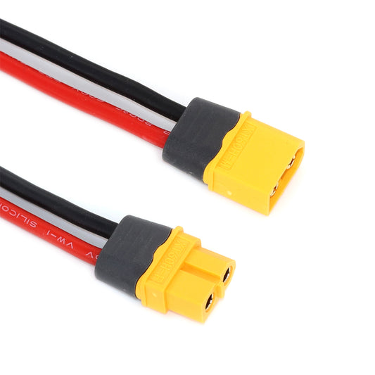 10/20/30 厘米 XT60H 公母插头连接器，带 16/14/12 AWG 硅胶线，适用于 RC 锂电池 FPV 无人机