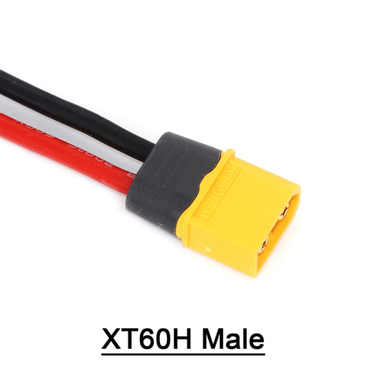 10/20/30 厘米 XT60H 公母插头连接器，带 16/14/12 AWG 硅胶线，适用于 RC 锂电池 FPV 无人机