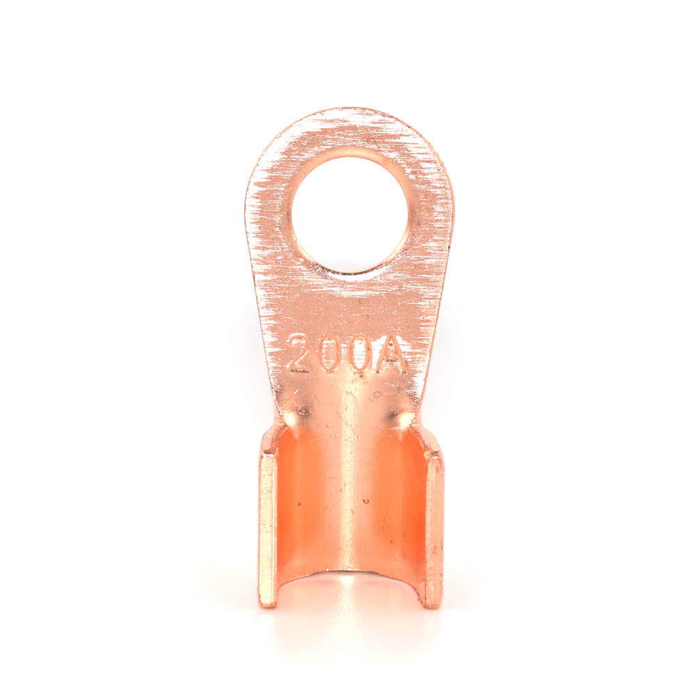 10Pcs Copper OT Series Terminal 20/30/40/50/60/80/100/150/200/250/300/400A Splice Wire Dia Bare Battery Cable Connector Open Lug