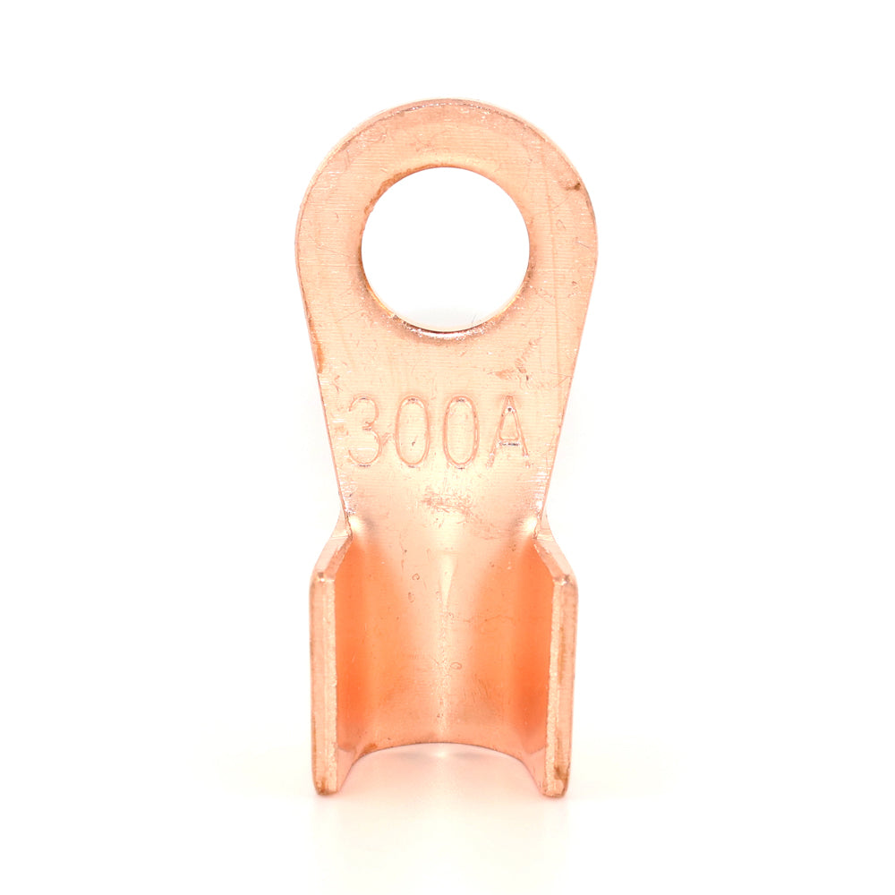 10Pcs Copper OT Series Terminal 20/30/40/50/60/80/100/150/200/250/300/400A Splice Wire Dia Bare Battery Cable Connector Open Lug