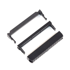 10Pcs FC Female 2.54mm Pitch 6P/8/10/12/14/16/18/20/24/26/30/34/40/50/64 Pin Ribbon Cable Connector IDC Socket Connector