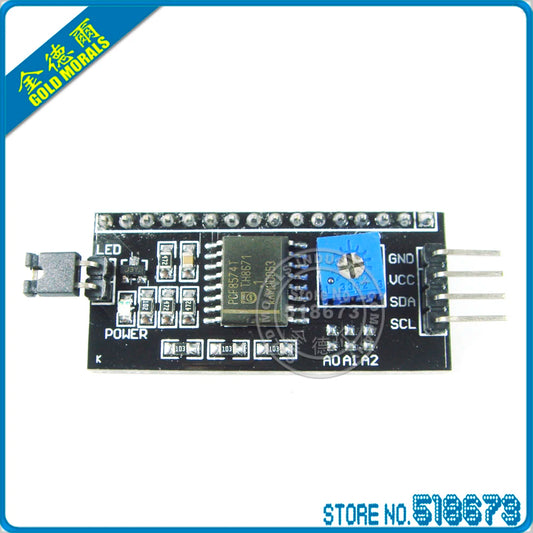 IIC/I2C / Интерфейс LCD1602 2004 Переходная пластина ЖК-дисплея 1602