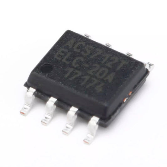 5Pcs ACS712ELCTR-20A-T Fully Integrated, Hall Effect-Based Linear Current Sensor IC SOP-8pin