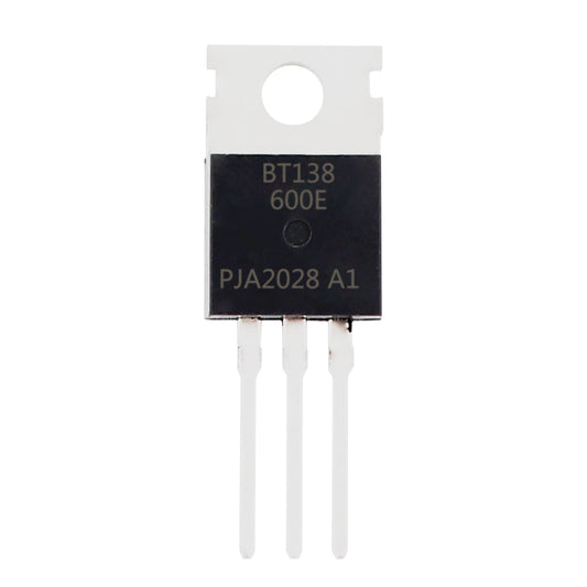 10Pcs BT138-600E BT138 Thyristor TRIAC O-220AB