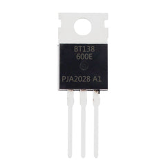 10Pcs BT138-600E BT138 Thyristor TRIAC O-220AB