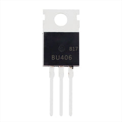 10Pcs BU406 NPN Silicon Transistor TO-220AB