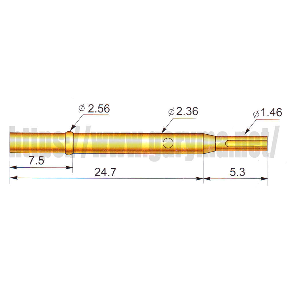 100Pcs Test Probes Pogo Pin Receptacle P125-A P125-B P125-D P125-E2 P125-G2 P125-H P125-J P125-Q1 P125-Q2 P125-T2 R125-2S R125-4S